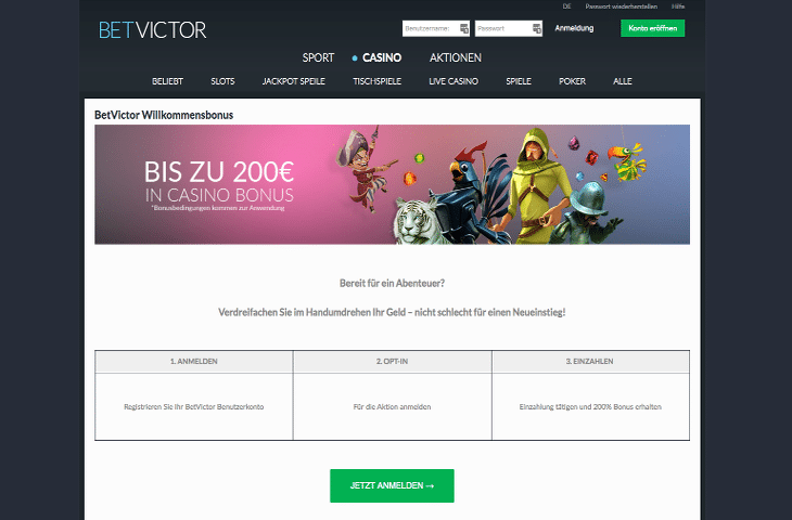 BetVictor_Casino_Bonus