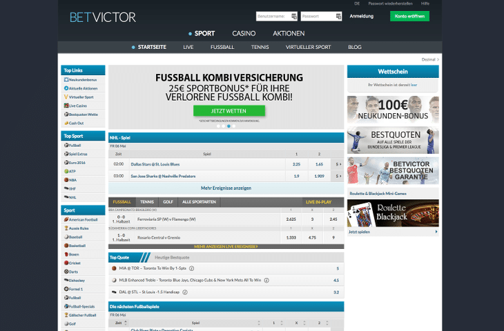 BetVictor_Casino_Sportwetten