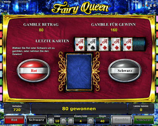 Fairy Queen Gambling