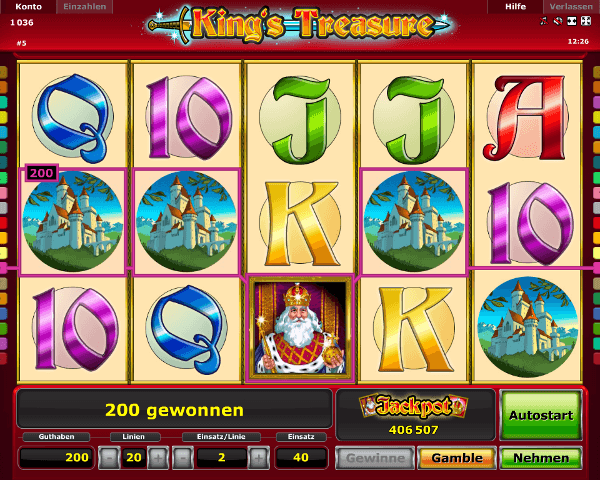 King’s Treasure von Novoline