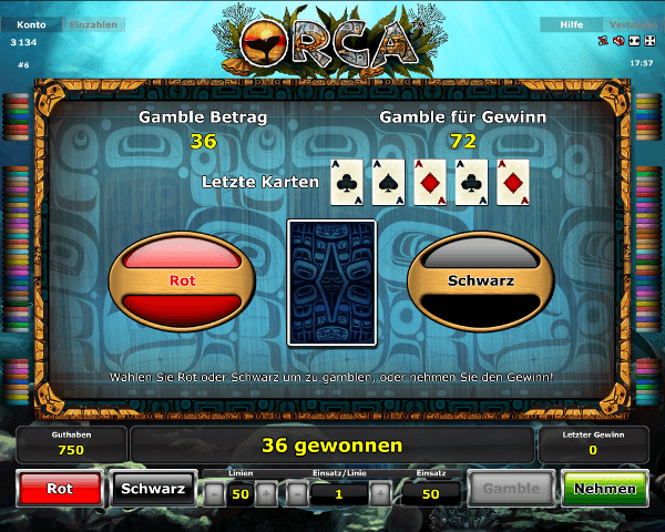 Orca Gambling Funktion