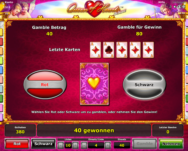 Queen of Hearts Gambling