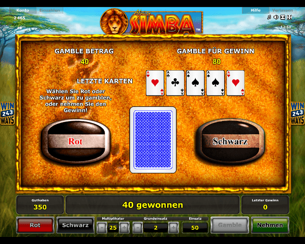 African Simba Gambling