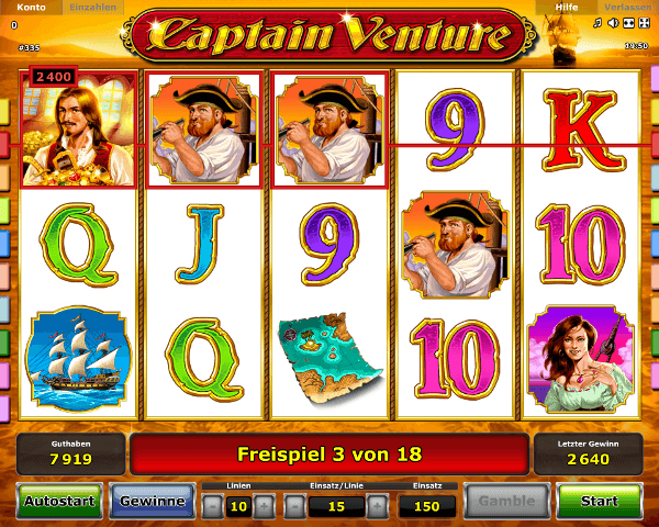 Captain Venture Spielautomat