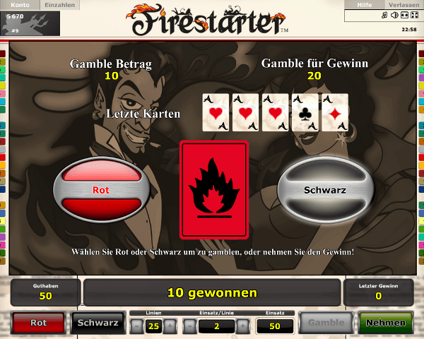 Firestarter Gambling