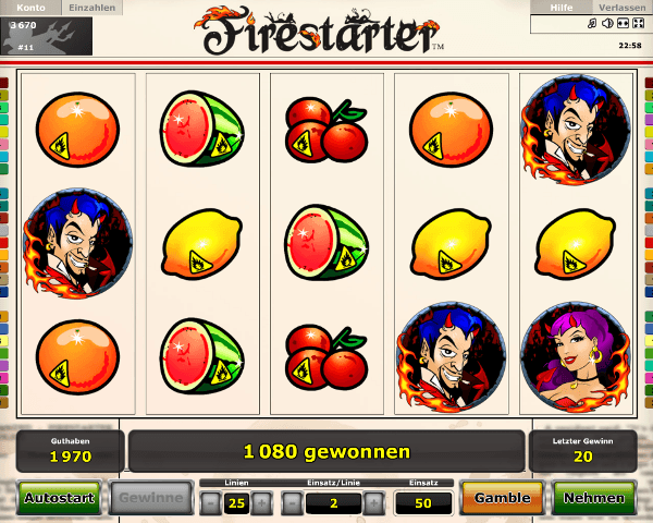 Firestarter Spielautomat