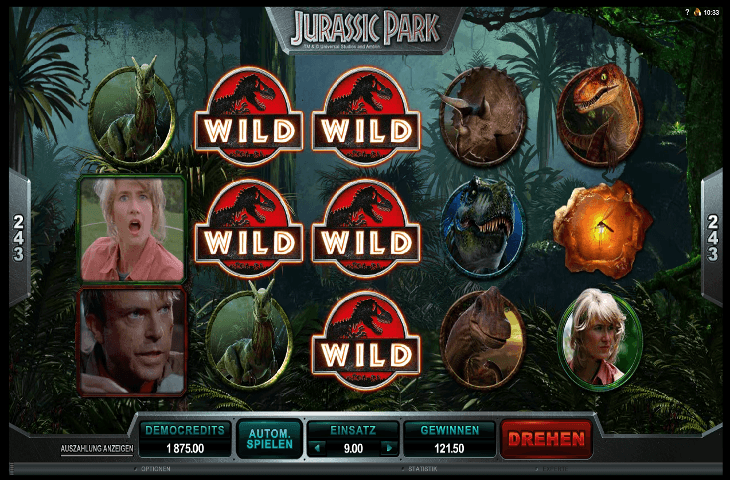 Jurassic Park Spielautomat