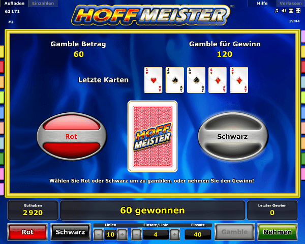 Hoffmeister Gambling