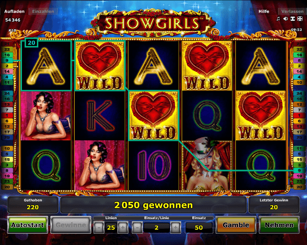 Showgirls Spielautomat