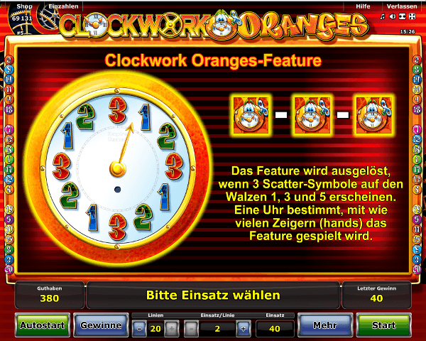 Clockwork Oranges Feature