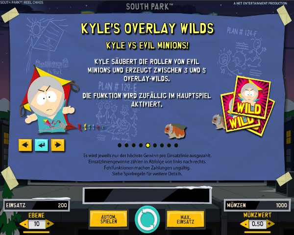 South Park Reel Chaos Kyle's Overlay Wilds