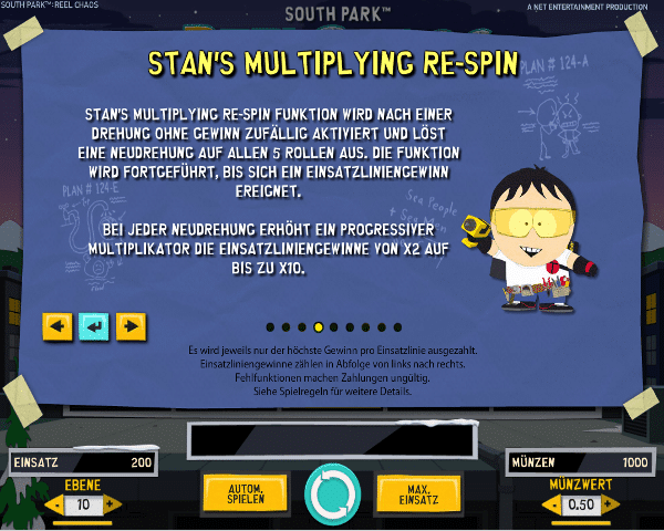 South Park Reel Chaos Stan's Multiplying Re-Spin