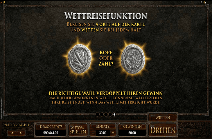 Game of Thrones Wettreisefunktion