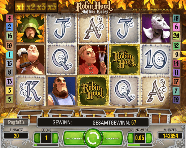 Spielautomat_Robin_Hood_im_888casino