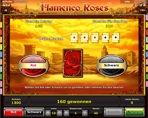 Flamenco Roses Gambling