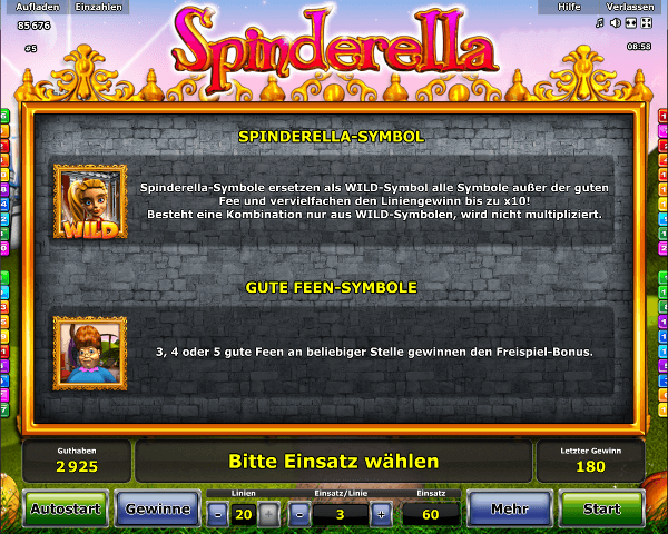 Spinderella Wild-Symbol