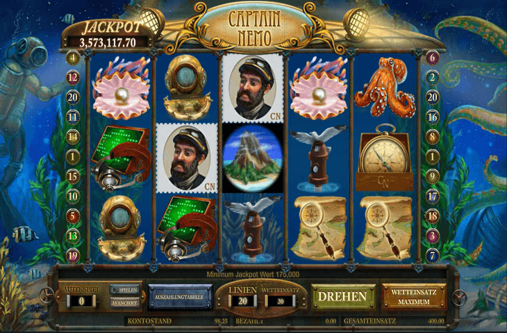 Leander_Games_Captain_Nemo_Spielautomat