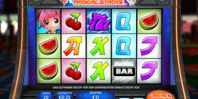 Der Magical Stacks-Slot im EuroGrand Casino