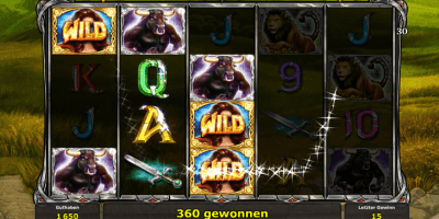 Zena Queen of War mit Jackpot