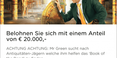 Finde das Book of Dead und sichere dir einen Anteil von 20.000€