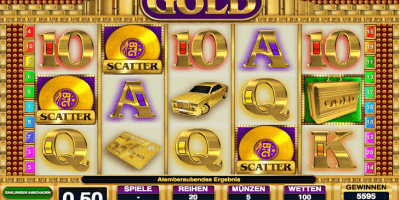 Der Gold Spielautomat im Mr Green Casino