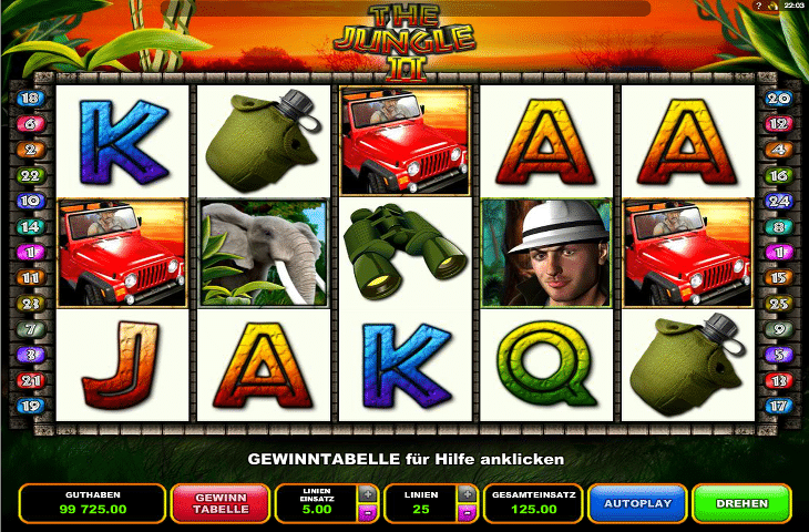 The_Jungle_II_Spielautomat_Microgaming