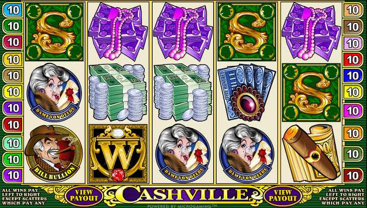 Cashville_Microgaming_Spielautomat