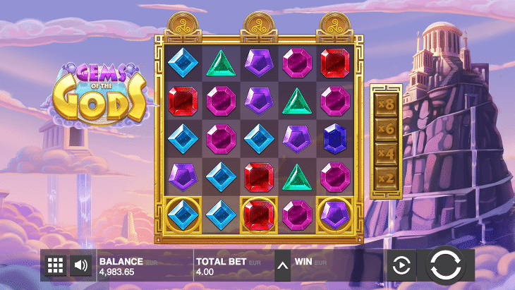 Gems_of_the_Gods_Spielautomat_Push_Gaming