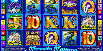 Der Spielautomat Mermaid’s Millions im Mr Green Casino