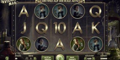 Der Spielautomat The Invisible Man im InterCasino