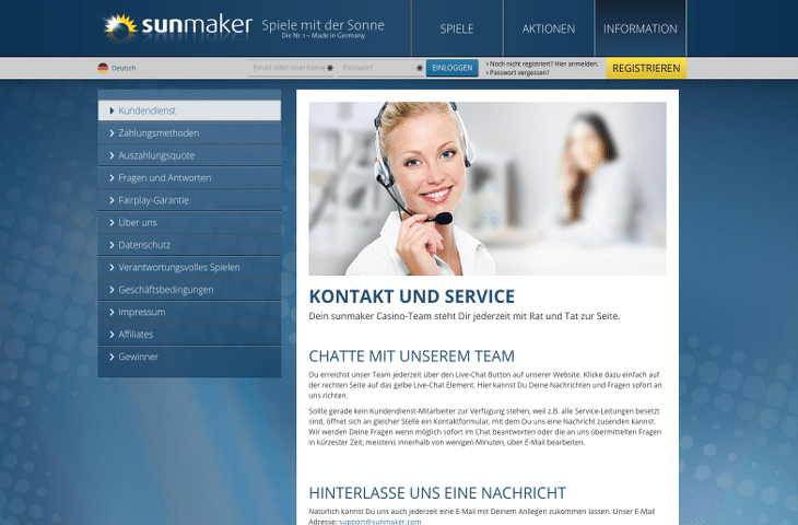 sunmaker_casino_kontakt